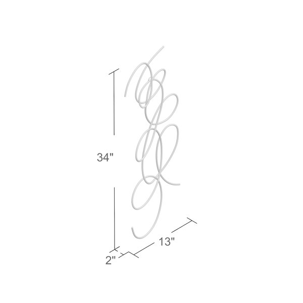 Ivy Bronx Dark Bronze Metal Wall Décor & Reviews Wayfair